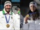 Milano Cortina, Ghiotto e Vittozzi portabandiera nella cerimonia di chiusura: chi sono i due olimpionici azzurri