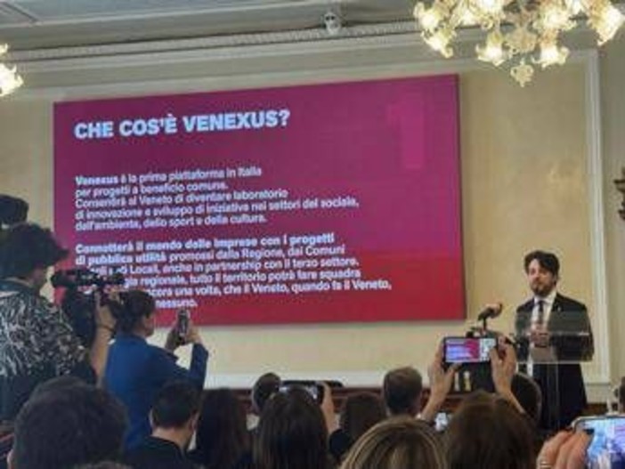 Veneto, presentata Venexus: Chainon ha realizzato e gestirà per prossimi 3 anni 1° piattaforma digitale
