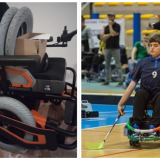 Davide Sciuva "conquista" la sua sport wheelchair: "Un sogno che diventa realtà"
