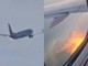 Fiamme da un aereo American Airlines dopo il decollo e atterraggio d'emergenza: "Uccelli hanno colpito il motore"