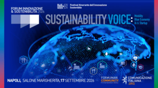 Al Salone Margherita di Napoli il Forum Innovazione & Sostenibilità 2026 Al Salone Margherita di Napoli il Forum Innovazione & Sostenibilità 2026