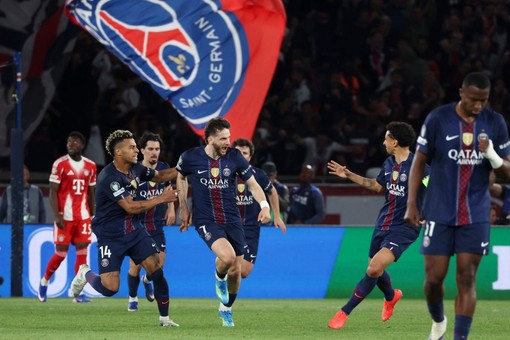 Spettacolo e gol al Parco dei Principi, Psg batte Bayern 5-4