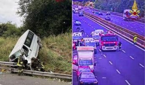 Incidente, scontro sull'A1 a Roma Sud: un morto e due feriti