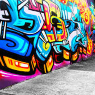 Graffiti "On the Road"