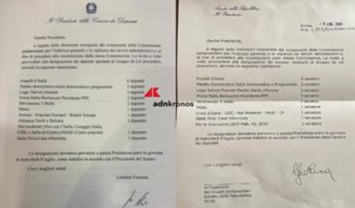 Rai, La Russa e Fontana scrivono ai gruppi: "Entro 8 luglio i nomi dei nuovi membri della Vigilanza" Rai, La Russa e Fontana scrivono ai gruppi: "Entro 8 luglio i nomi dei nuovi membri della Vigilanza"