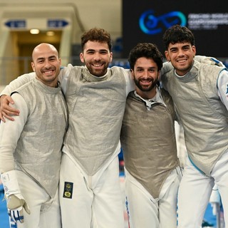 Oro mondiale a squadre per gli azzurri del fioretto