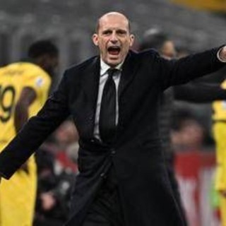 Milan, Allegri litiga con panchina del Como e viene espulso Milan, Allegri litiga con panchina del Como e viene espulso