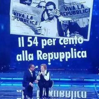 Errore nella grafica, a Sanremo 'Repubblica' diventa 'Repupplica'