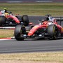 Vittoria Ferrari con Leclerc a Silverstone, Russell e Hamilton sul podio
