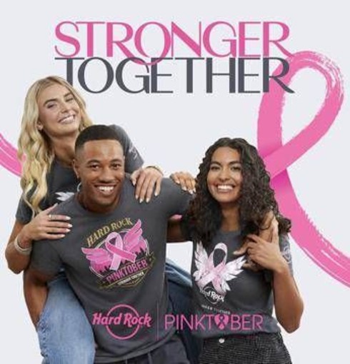 Hard Rock Cafe sostiene la prevenzione del tumore al seno durante la 27ª edizione di PINKTOBER Hard Rock Cafe sostiene la prevenzione del tumore al seno durante la 27ª edizione di PINKTOBER