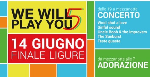 Preghiere a suon di rock, sabato torna a Finale Ligure "We Will Play You"