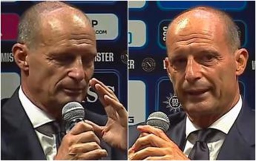Napoli, Allegri ricorda sua madre e si commuove in conferenza Napoli, Allegri ricorda sua madre e si commuove in conferenza