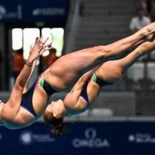 Pellacani cinquina d'oro agli Europei, trionfa con Pizzini nel sincro dal trampolino Pellacani cinquina d'oro agli Europei, trionfa con Pizzini nel sincro dal trampolino