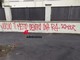"Nordio ti metto dentro una R4", scritta choc firmata Br a Roma "Nordio ti metto dentro una R4", scritta choc firmata Br a Roma
