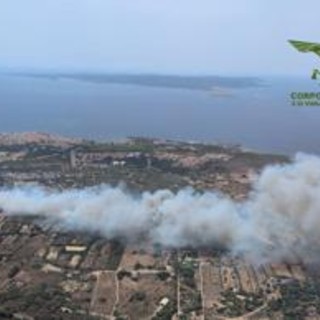Incendio in Sardegna, evacuate suore e famiglia a San Gregorio