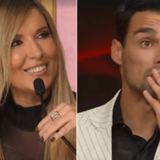 Lucarelli scambia Magnini con Fognini, Fabio la chiama "amore mio": lapsus incrociati a Ballando