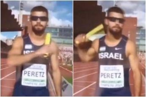 Sprinter Israele mima decapitazione, polemiche agli Europei U20 di atletica Sprinter Israele mima decapitazione, polemiche agli Europei U20 di atletica