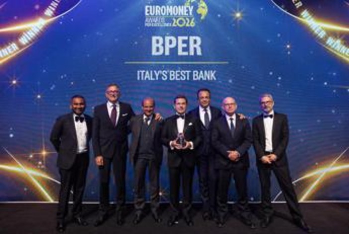 Bper agli Euromoney awards 2026 premiata come Italy’s Best Bank Bper agli Euromoney awards 2026 premiata come Italy’s Best Bank