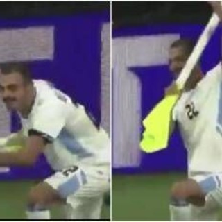 Israele choc in Nations League, attaccante segna e mima uno sparo Israele choc in Nations League, attaccante segna e mima uno sparo