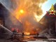 Incendio all'isola ecologica di Novate Milanese, un ferito Incendio all'isola ecologica di Novate Milanese, un ferito