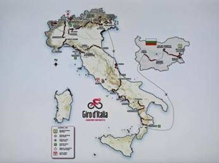 Giro d'Italia, oggi tappa 4: orario, percorso e dove vederla Giro d'Italia, oggi tappa 4: orario, percorso e dove vederla