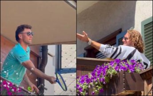Ruud-Tsitsipas, a Gstaad è sfida... dal balcone