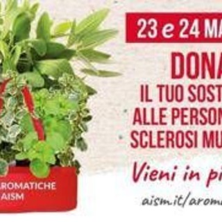 Settimana nazionale della sclerosi multipla, tornano le erbe aromatiche Aism in 500 piazze