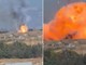 Colleferro, incendio e forte esplosione nello stabilimento ex Simmel Difesa Colleferro, incendio e forte esplosione nello stabilimento ex Simmel Difesa