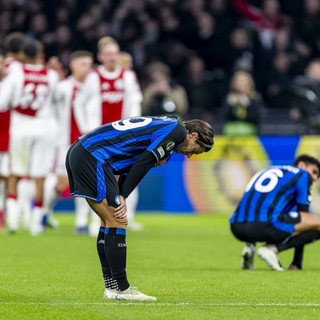 L’Atalanta si arrende nel finale in Conference, l’Ajax vince 2-0