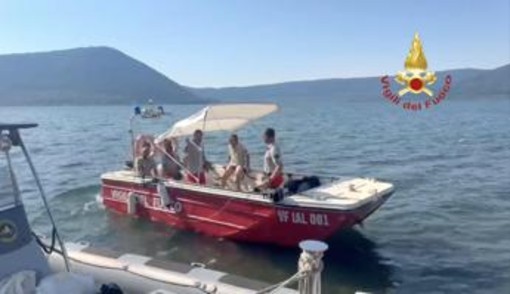 Marito Roccella, proseguono ricerche nel lago di Vico: sommozzatori arrivati da varie Regioni Marito Roccella, proseguono ricerche nel lago di Vico: sommozzatori arrivati da varie Regioni