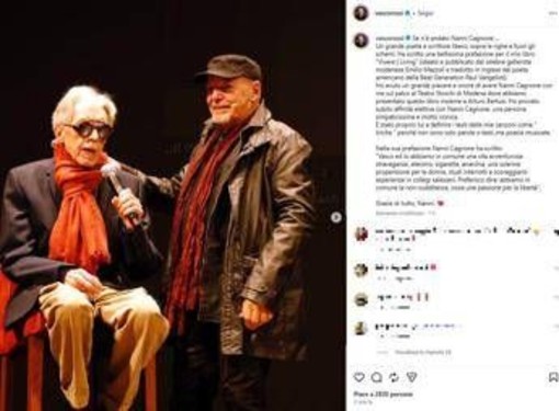 Addio a Nanni Cagnone, il poeta e scrittore aveva 86 anni: il post di Vasco Rossi