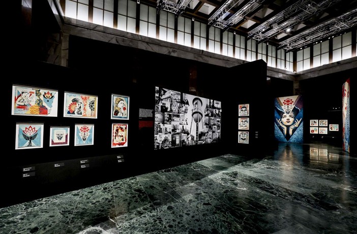 L’arte urbana contemporanea di Obey alle Gallerie d’Italia a Napoli L’arte urbana contemporanea di Obey alle Gallerie d’Italia a Napoli