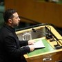 Ucraina, il discorso di Zelensky all'Onu: "Putin va fermato, non sa vivere senza guerra" Ucraina, il discorso di Zelensky all'Onu: "Putin va fermato, non sa vivere senza guerra"