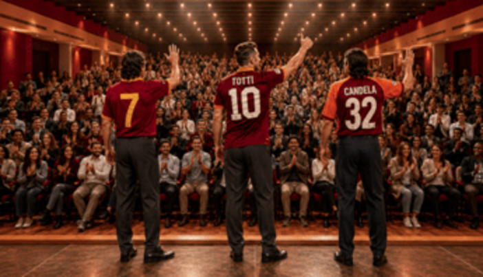 Calcio, martedì prossimo Totti, Conti e Candela incontrano gli studenti Lum Calcio, martedì prossimo Totti, Conti e Candela incontrano gli studenti Lum