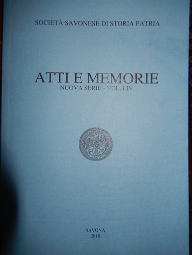 Cairo: presentazione volume Atti e memorie di Storia Patria su Ferrania