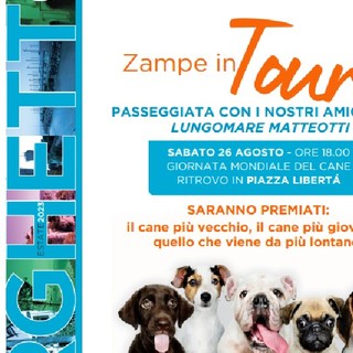 “Zampe in Tour”: a Borghetto una camminata di gruppo con i cani