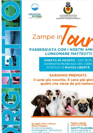 “Zampe in Tour”: a Borghetto una camminata di gruppo con i cani “Zampe in Tour”: a Borghetto una camminata di gruppo con i cani
