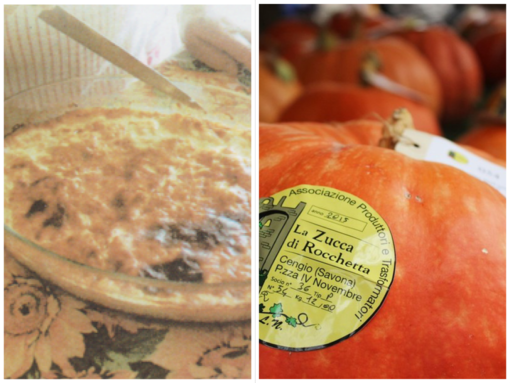"Matrimonio goloso" tra la zucca di Rocchetta di Cengio e il "riso in cagnone" di Altare "Matrimonio goloso" tra la zucca di Rocchetta di Cengio e il "riso in cagnone" di Altare